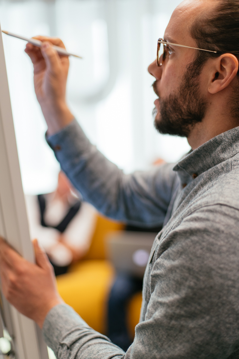 Damien Legendre, webdesigner à Rennes