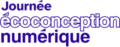 Logo de la Journée de l'Écoconception Numérique des designers Éthiques